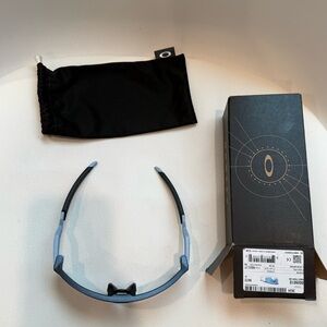 Oakley Black/Gray Blue Lense Youth Resistor Sunglasses